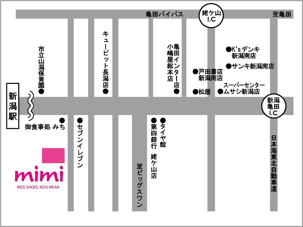 mimiの地図